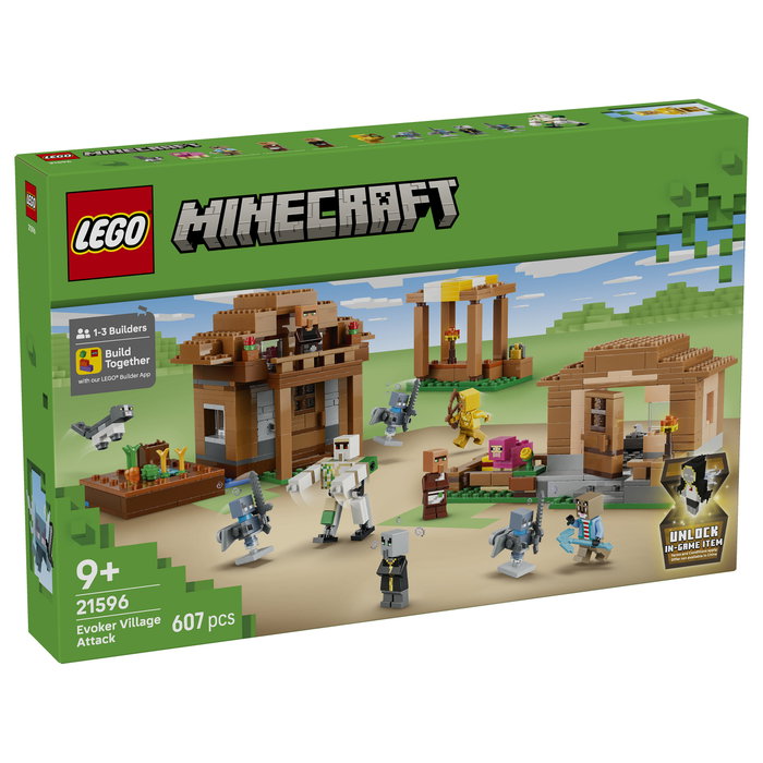 LEGO Minecraft 21596 Ataque del Evocador a la Aldea