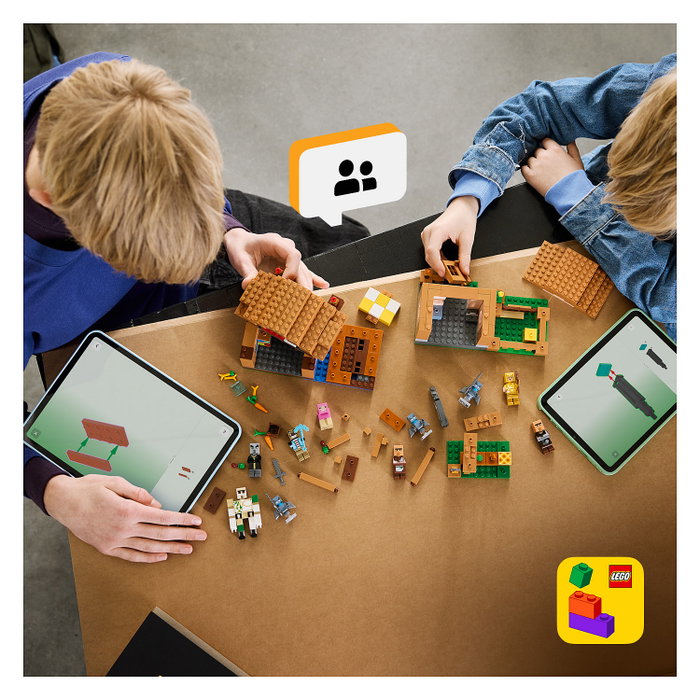 LEGO Minecraft 21596 Ataque del Evocador a la Aldea