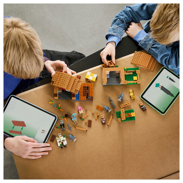LEGO Minecraft 21596 Ataque del Evocador a la Aldea