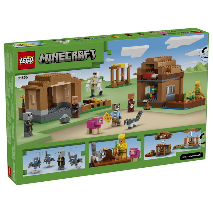 LEGO Minecraft 21596 Ataque del Evocador a la Aldea
