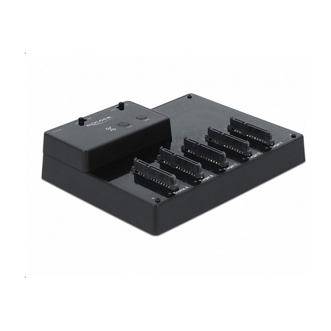 DeLOCK Estación de acoplamiento y clonación para 5 x SATA HDD/SSD de 2.5 pulg. USB 5 Gbps DeLOCK Estación de acoplamiento y clonación para 5 x SATA HDD/SSD de 2.5 pulg. USB 5 Gbps
