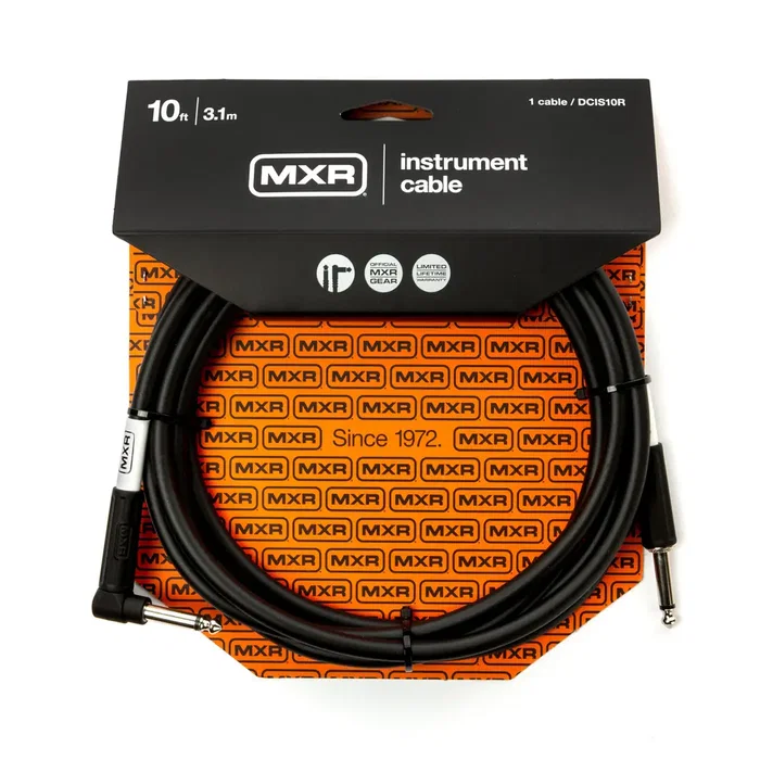 MXR Cable de instrumento Standard de 3,048 m (10 ft), acodado / recto MXR Cable de instrumento Standard de 3,048 m (10 ft), acodado / recto