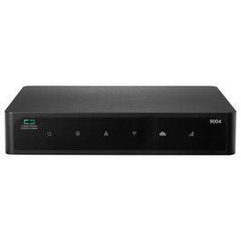 HPE Aruba Networking 9004 Gateway RW 4-Puertos GbE RJ45 para 32 APs, 2048 Clientes VPN, 100/1000 Mbit/s, Soporte VLAN, 3DES/AES