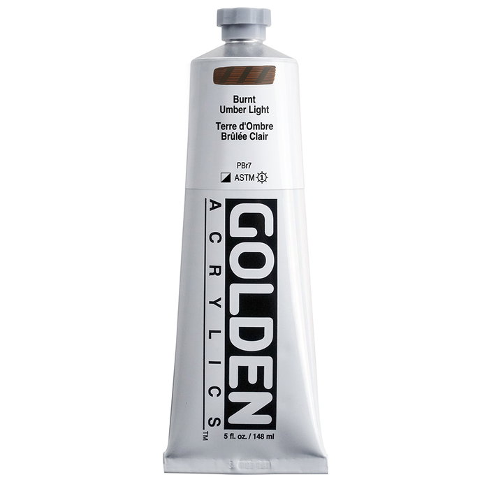 Golden Heavy Body Colores Acrílicos Tierra Sombra Tostada Claro 148 ml Golden Heavy Body Colores Acrílicos Tierra Sombra Tostada Claro 148 ml