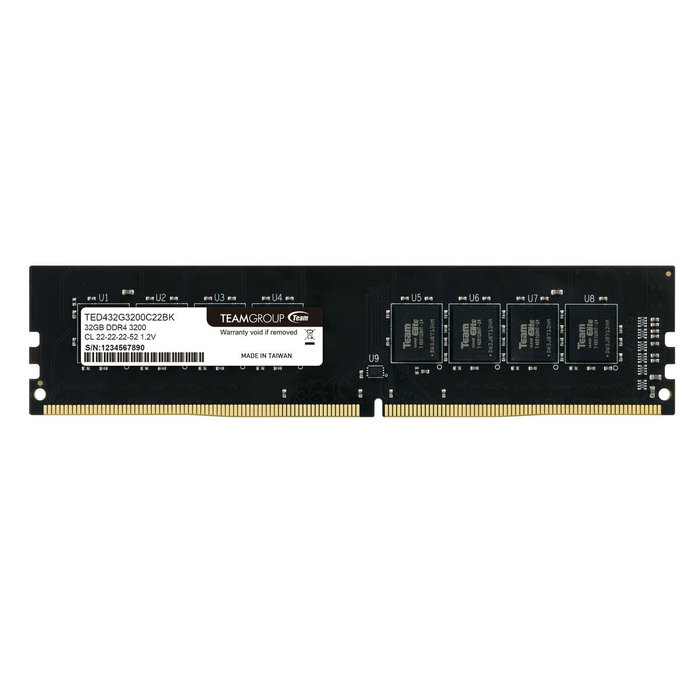 Team Group ELITE TED432G3200C2201 32 GB DDR4 3200 MHz CL22 DIMM Team Group ELITE TED432G3200C2201 32 GB DDR4 3200 MHz CL22 DIMM