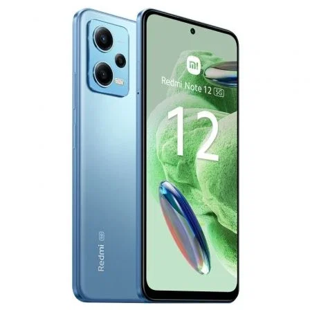 Xiaomi MZB0CYWEU Smartphone Redmi Note 12 4GB RAM 128GB ROM 6.67" AMOLED 120Hz Snapdragon 4 Gen 1 5G 5000mAh Azul Hielo