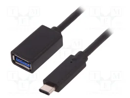 QOLTEC Cable USB 3.0 de USB A a USB C, 0,5m