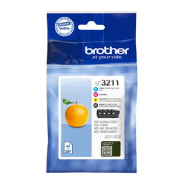Brother LC3211 Value Pack (BK/C/M/Y) Cartucho de Tinta Multipack