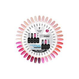 Victoria Vynn Carta de Color Gel Polish Sin Esmaltar - Muestra de Tonos para Uñas