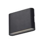 Medford Aplique LED 2x3W Negro