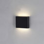 Medford Aplique LED 2x3W Negro
