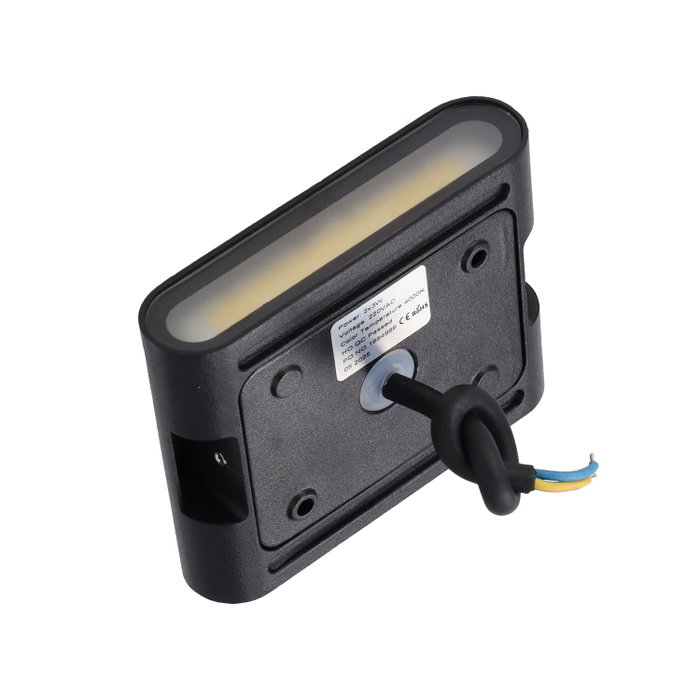 Medford Aplique LED 2x3W Negro