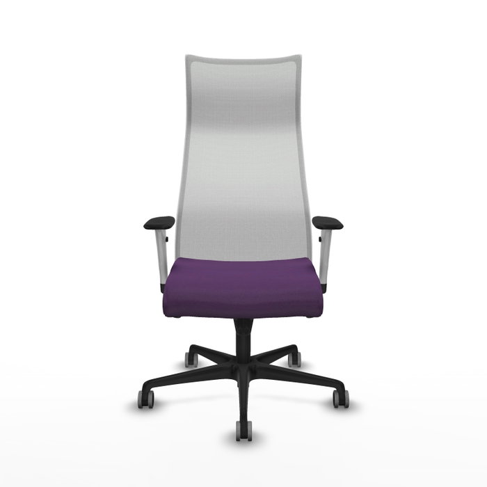 PIQUERAS Y CRESPO Sillón Albacete Morado y Blanco con Mecanismo Sincro PIQUERAS Y CRESPO Sillón Albacete Morado y Blanco con Mecanismo Sincro