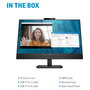 HP M27m Monitor Conferencias 27" Full HD IPS 75Hz, 5ms, USB-C, HDMI, DisplayPort, Altavoces y Cámara 5MP Incorporados, Negro