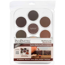 Panpastel Set de Colores Modeling Colors (Weathering - Rust & Earth)