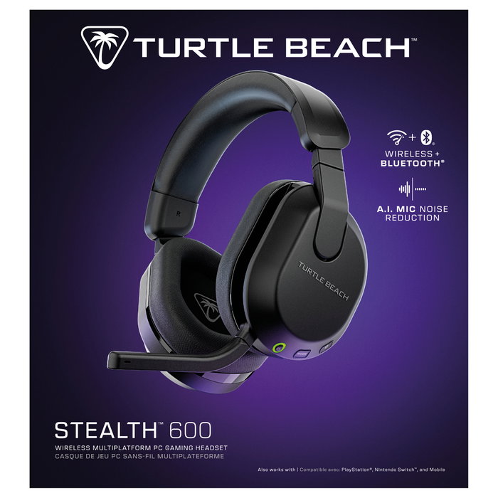 Turtle Beach Stealth 600 GEN3 Auriculares Gaming Inalámbricos Over-Ear Negro Turtle Beach Stealth 600 GEN3 Auriculares Gaming Inalámbricos Over-Ear Negro