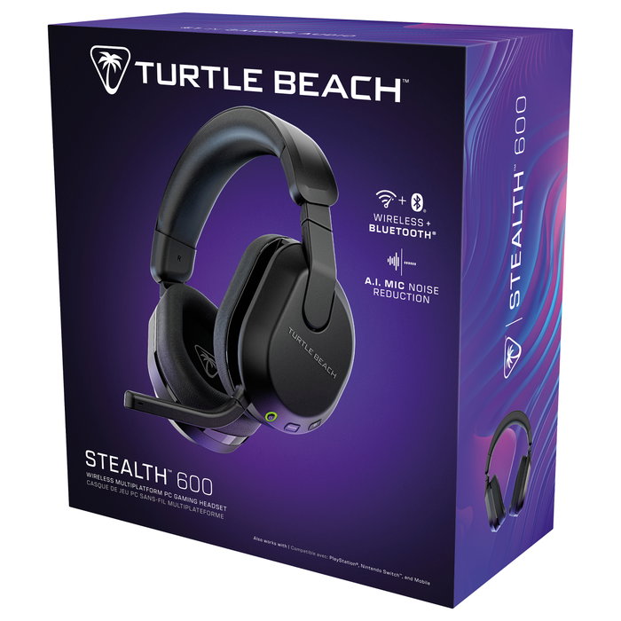 Turtle Beach Stealth 600 GEN3 Auriculares Gaming Inalámbricos Over-Ear Negro Turtle Beach Stealth 600 GEN3 Auriculares Gaming Inalámbricos Over-Ear Negro