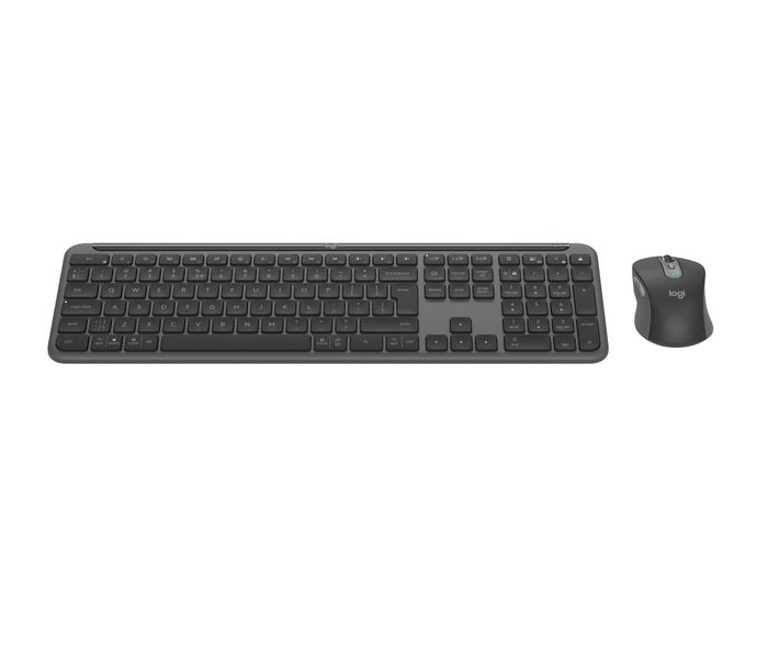 Logitech Signature Slim MK950 Combo de Teclado y Ratón, Grafito, US International Logitech Signature Slim MK950 Combo de Teclado y Ratón, Grafito, US International