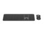 Logitech Signature Slim MK950 Combo de Teclado y Ratón, Grafito, US International