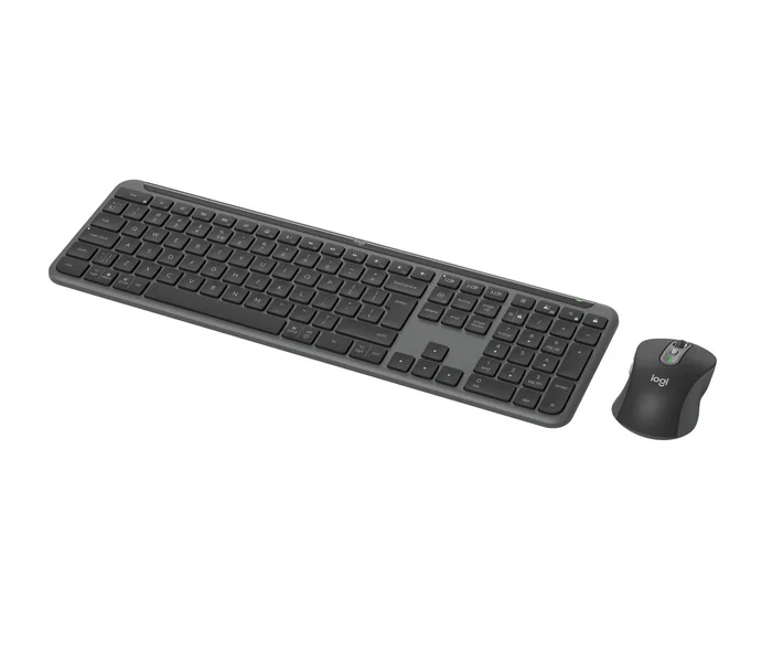 Logitech Signature Slim MK950 Combo de Teclado y Ratón, Grafito, US International Logitech Signature Slim MK950 Combo de Teclado y Ratón, Grafito, US International