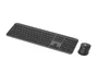 Logitech Signature Slim MK950 Combo de Teclado y Ratón, Grafito, US International