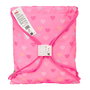 Bolsa Mochila con Cuerdas Benetton Heart Rosa 35 x 40 x 1 cm