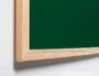 Q-connect Pizarra Verde Lacada Marco Madera 120x90 cm