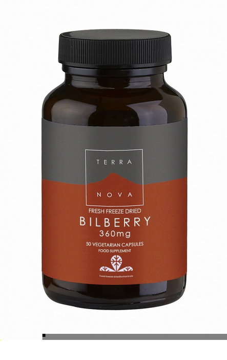 TERRANOVA Mirtilo 360 mg, 50 cápsulas TERRANOVA Mirtilo 360 mg, 50 cápsulas