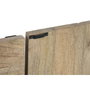 DKD Home Decor Set de Decoración de Pared de 9 Piezas de Hojas en MDF y Mango