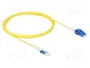 DeLOCK Cable de fibra óptica CS a LC Duplex UPC Uniboot 3 m