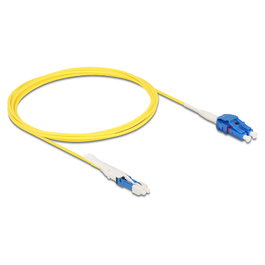 DeLOCK Cable de fibra óptica CS macho a LC Duplex UPC monomodo 3 m