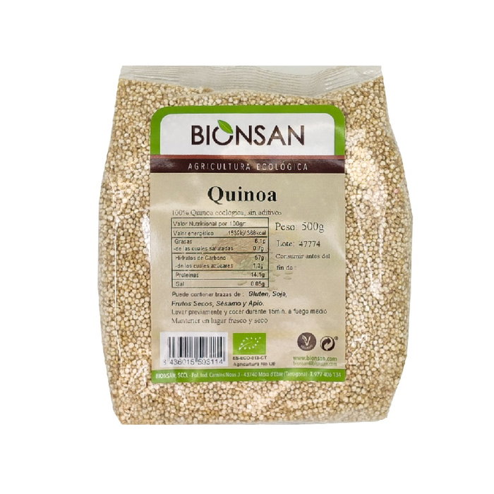 BIONSAN Quinoa ecológica en grano 500g BIONSAN Quinoa ecológica en grano 500g