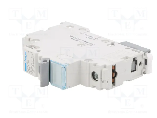 HAGER NBN110 Interruptor magnetotérmico 10A 1 Polo 10kA