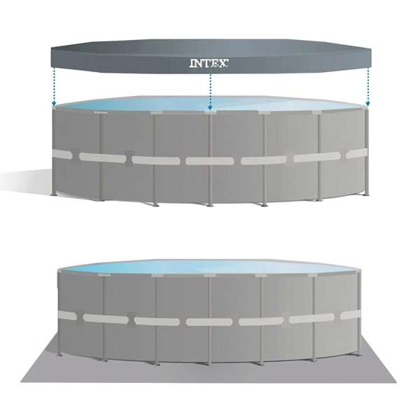 Piscina Desmontable Intex 732 x 132 x 732 cm