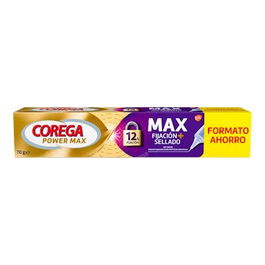 Corega Maximo Sellado Adhesivo y Limpieza de Prótesis, 70g + 6 Tabletas
