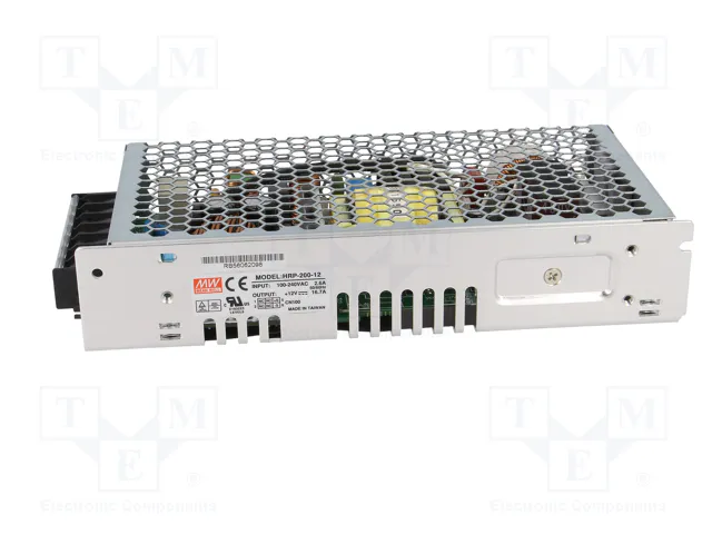 MEAN WELL HRP-200-12 Fuente de alimentación de impulso 200,4W 12VDC