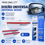Occ Sport OCCDEC021 Protector de Lluvia Traslúcido para Espejo Retrovisor Lateral - Pack de 2, de PVC