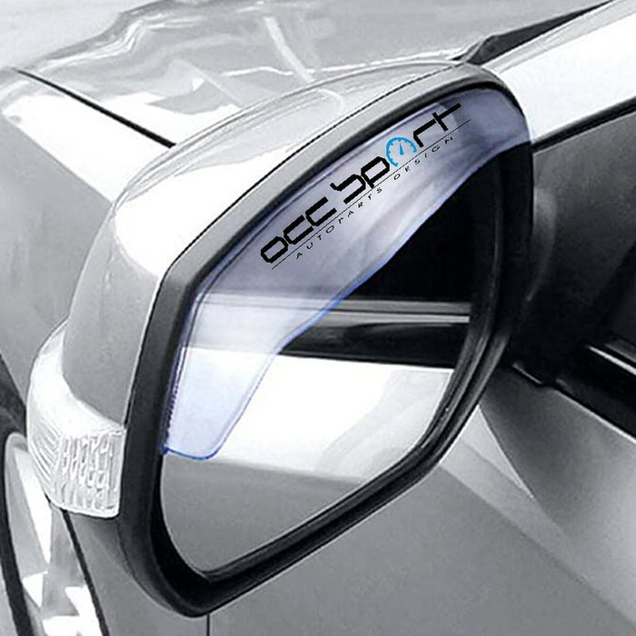 Occ Sport Protector de lluvia para espejo retrovisor lateral traslúcido