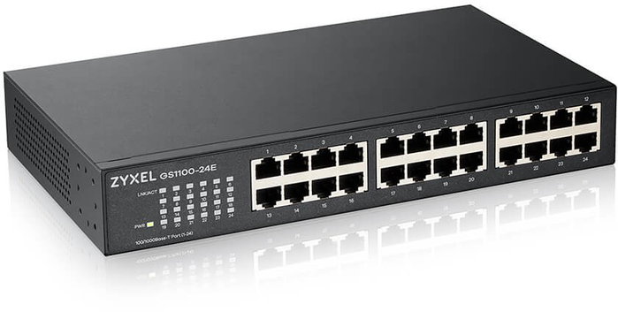 Zyxel GS1100-24E V4 Switch de red de 24 puertos Gigabit Zyxel GS1100-24E V4 Switch de red de 24 puertos Gigabit