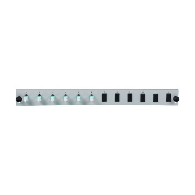 EFB Elektronik SB-FP-6SC-S-OM3 con 6 x LC Duplex Kupplung OM3, Gris EFB Elektronik SB-FP-6SC-S-OM3 con 6 x LC Duplex Kupplung OM3, Gris