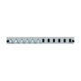 EFB Elektronik SB-FP-6SC-S-OM3 con 6 x LC Duplex Kupplung OM3, Gris