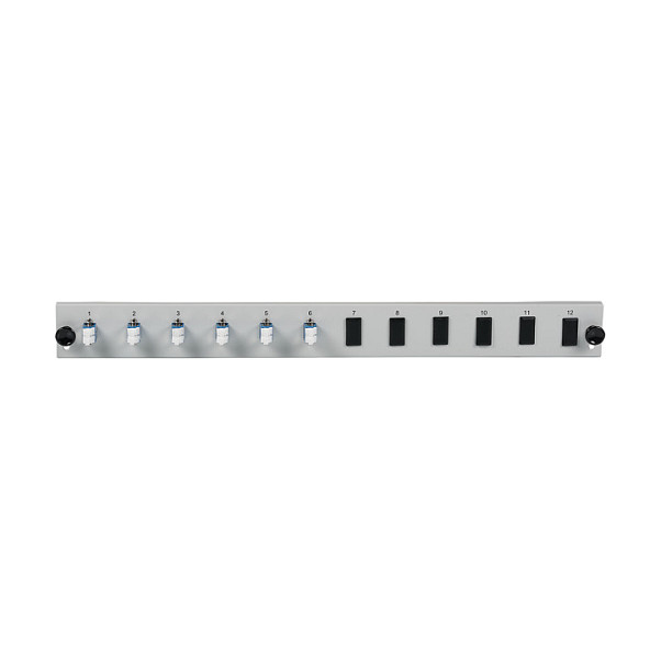 EFB Elektronik SB-FP-6SC-S-OM3 con 6 x LC Duplex Kupplung OM3, Gris EFB Elektronik SB-FP-6SC-S-OM3 con 6 x LC Duplex Kupplung OM3, Gris