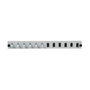 EFB Elektronik SB-FP-6SC-S-OM3 con 6 x LC Duplex Kupplung OM3, Gris