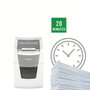 Leitz IQ 100 Autofeed P5 Blanca, Destructora de Documentos Nivel de Seguridad 5