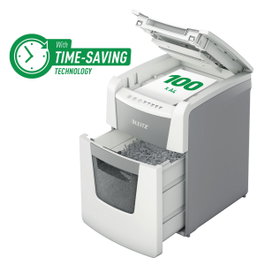 Leitz IQ 100 P5 Blanca Destructora de Documentos Automática