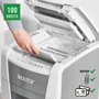 Leitz IQ 100 Autofeed P5 Blanca, Destructora de Documentos Nivel de Seguridad 5