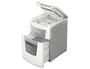 Leitz IQ 100 Autofeed P5 Destructora Automática de Papel para Pequeña Oficina, 100 Hojas, Nivel Seguridad P5, Blanca