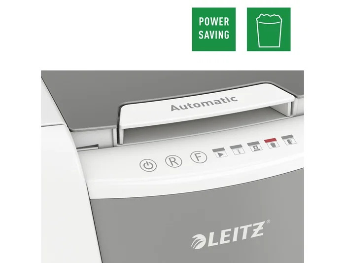 Leitz IQ 100 Autofeed P5 Destructora Automática de Papel para Pequeña Oficina, 100 Hojas, Nivel Seguridad P5, Blanca Leitz IQ 100 Autofeed P5 Destructora Automática de Papel para Pequeña Oficina, 100 Hojas, Nivel Seguridad P5, Blanca