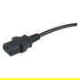 EQUIP Cable de Corriente IEC C13 a BS 1363 UK 7.5m Recto/Angular Negro H05VVH2-F 250V 10A