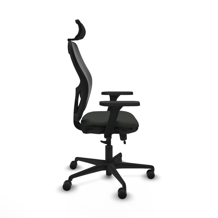 PIQUERAS Y CRESPO Silla de oficina Jorquera con mecanismo Sincro/Traslack y Brazos 3D